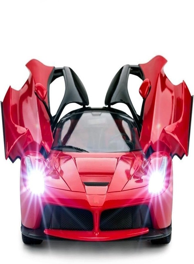Galaxy Hi-Tech Rechargeable Remote Control Sports Car With Openable Doors, LED Lights for Kids 3-10 Years Old - Big Size RC Car Toy With High Speed, Multicolor - Image 2